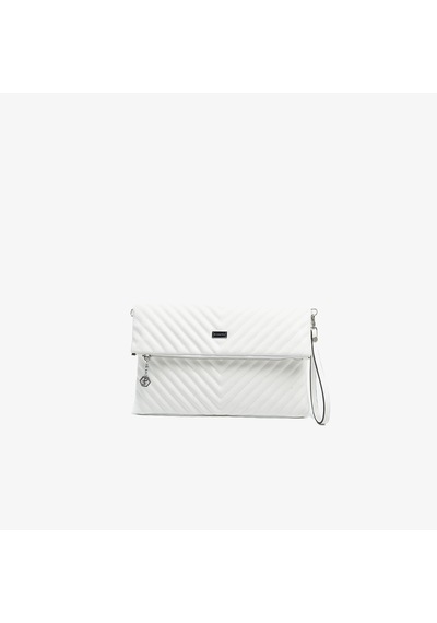 Portföy Çantası Kadın Silver Polo Sp1134-m211 Sılver Polo Portföy & Clutch Beyaz-beyaz