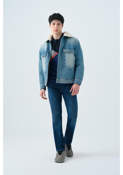Loft Lf2038028 Werner Sherpa Erkek Jean Ceket Werner Sherpa Wash