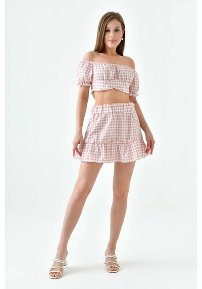 Hbirstore Ps0101 Petite Takım Puti Kare Pudra