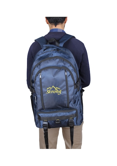 Sr-02 Dağcı 17-18.4 Inch Laptop Bölmeli Büyük Boy Sırt Çantası,dağcı Çantası,seyahat Kamp Çantası Lacivert