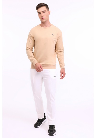 Lumberjack Mb Sn75 C Neck Sw 4pr Bej Erkek Sweatshirt 000000000101813216