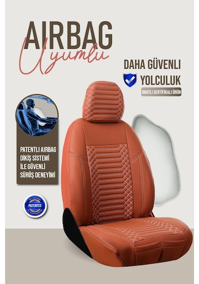 Volkswagen Scirocco 2014-2017 Deri Oto Koltuk Kılıfı Ön Arka Takım Tarçın Exclusıve Model Scr