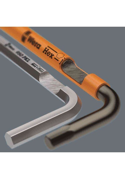 Wera 950 Spkl Hex-Plus Renkli Topbaş Alyan 2 5Mm 05022604001
