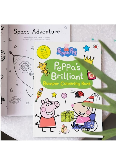 Peppa Pig: Peppa's Brilliant Bumper Colouring Book