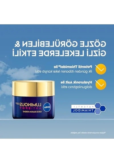 50ml Leke Karşıtı Gece Yüz Kremi, Nemlendirici Ve Yenileyici Formül