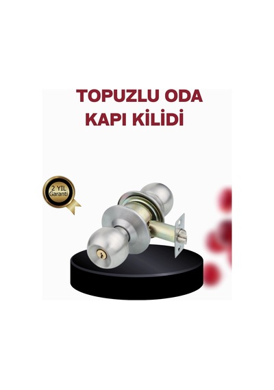 Hubrendy Kargo Paslanmaz Çelik Dayanıklı Topuzlu Kapı Kilidi