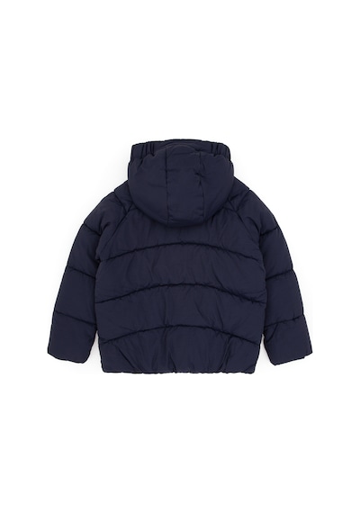 U.S. Polo Assn. Kız Çocuk Lacivert Kapüşonlu Mont 50313057-VR033