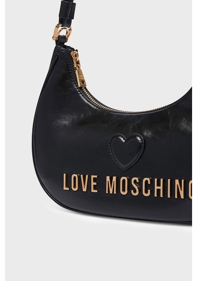 Love Moschino Logolu Çıkarılabilir Askılı Çanta Bayan Çanta Jc4135pp1pl1100a Siyah