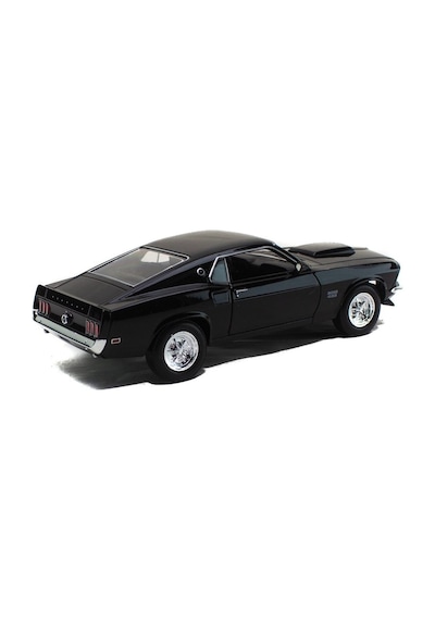 Welly Koleksiyon 1 / 24 Ölçek 1969 Ford Mustang Boss 429 Siyah Arazi Aracı Model Metal Araba Çok Renkli