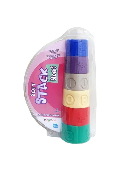 Erpa Oyuncak Soft İstifleme Oyuncak Blokları 6 Lı Set 661570