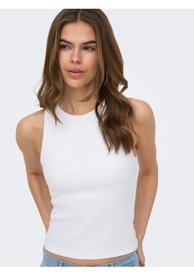 Only Onlval S/l Bra Top Cs Jrs Kadın Beyaz Bluz - 15381855