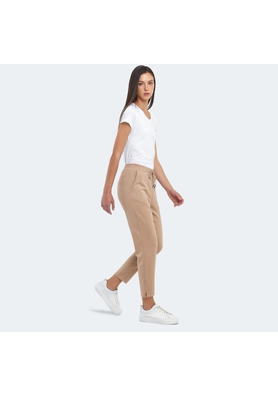 Slazenger VELAR I Kadın Cepli Bej Eşofman Altı
