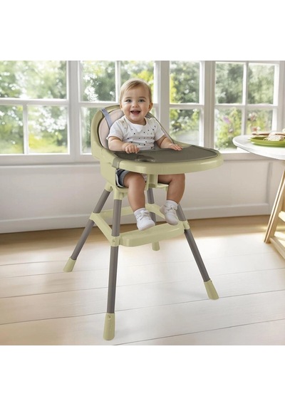 Mey İthalat 7568 Oyuncak-premium Mama Sandalyesi-eco Green
