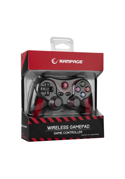 Rampage Sg-r707 Pc/ps3/akıllı Telefon/tv Box Kablosuz Bluetooth Gamepad 1923