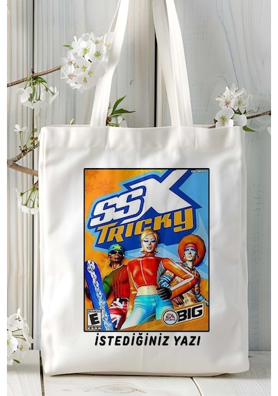 Art Hediye Ssx Oyun Baskılı Omuz Çanta Kişiye Özel Model 3 Çok Renkli