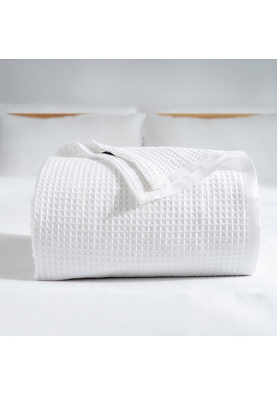 Lexroo Rayme Tekstil - 100% Pamuk Pike Yatak Örtüsü Waffle Dokuma Tek Kişilik Pike 160x240 Cm Çok Renkli
