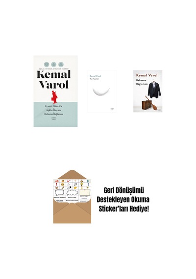 Aşklar, Hevesler, Ayrılıklar Üçlemesi Ciltli + Yas Yüzükleri + Babamın Bağlaması + Okuma Sticker'ları