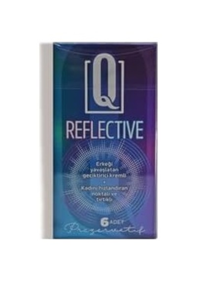 Q Kondom Reflective 6&apos Lı