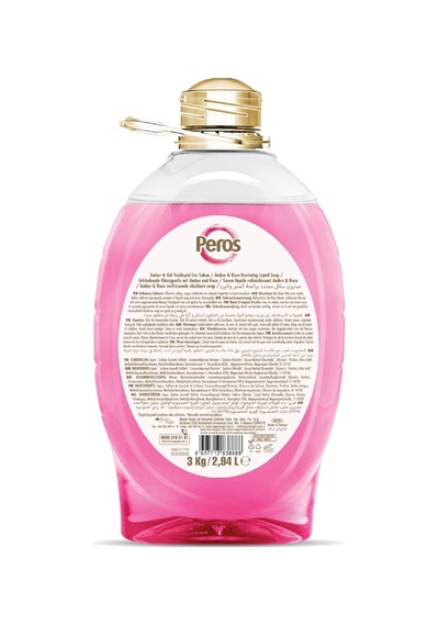 Doğanın Hediyeleri Amber & Gül Sıvı Sabun 3000 G