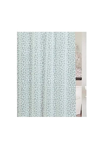 D-20436 Banyo Perdesi Stone 000 Açık Krem