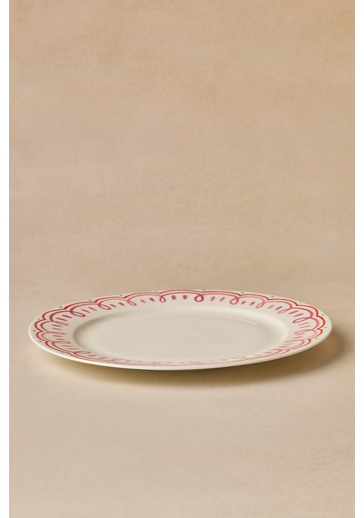 Karaca Cherry Time Servis Tabağı 27 Cm Kırmızı