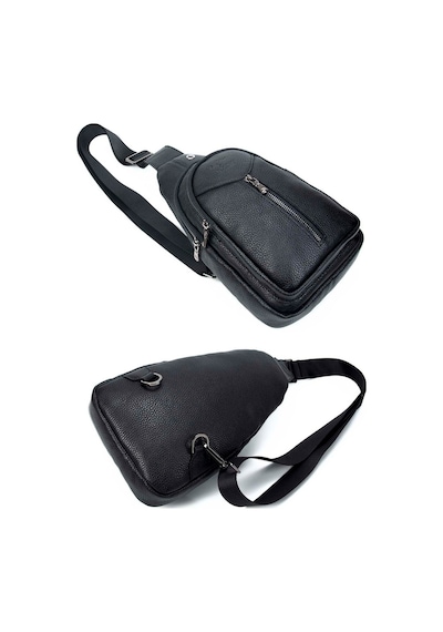 Kangaroo Kıngdom Erkek Body Bag Hakiki Deri Askılı Postacı Çanta Kangaroo K 1012-S