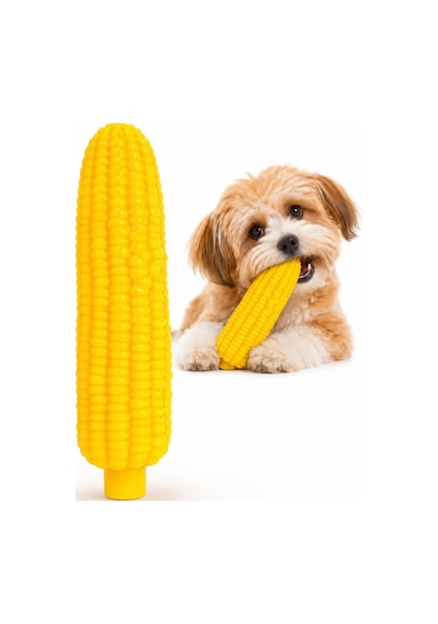 Tr Madpet Sesli Mısır Isırma Oyuncağı - Köpek Ve Kedi İçin Çiğneme Oyuncağı - Diş Kaşıma Ve Oyun Aktivite