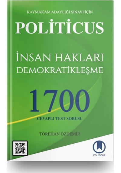 Politicus İnsan Hakları Demokratikleşme 1700 Kaymakamlık Sınavı