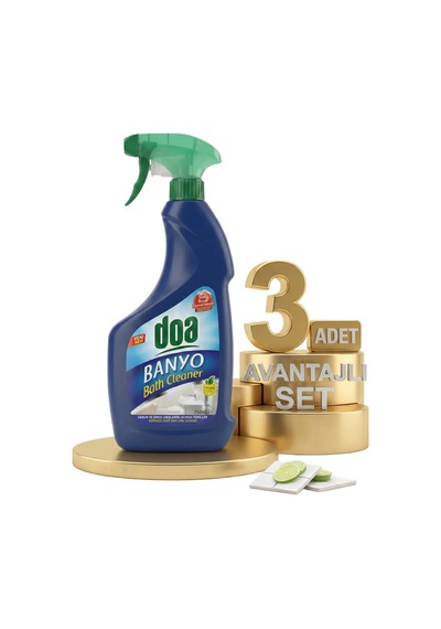 Doa Banyo Temizleyici 3x750 Ml