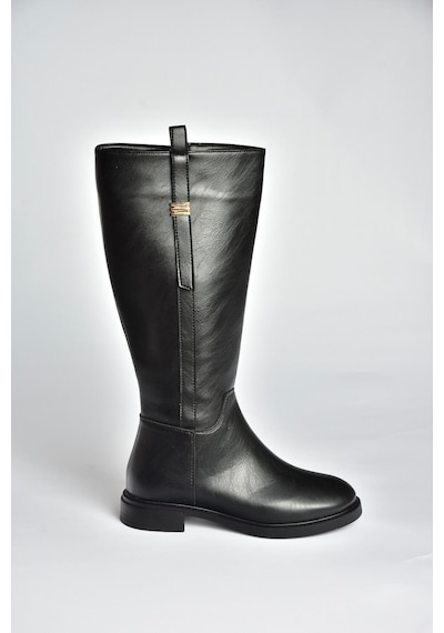 Fox Shoes V973000809 Siyah Klasik Kadın Çizme Siyah