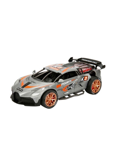 Maxx Wheels Sesli Ve Işıklı Powerful Racing Sürtmeli Araba Gri S3914392324n1-1