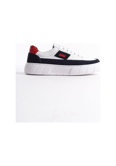 Mubiano Hakiki Deri Erkek Spor Ayakkabı & Sneaker Lacivert -mbkryd203-lcv Lacivert