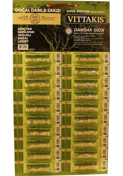 Doğal Damla Sakızı 1 gr 20 Adet