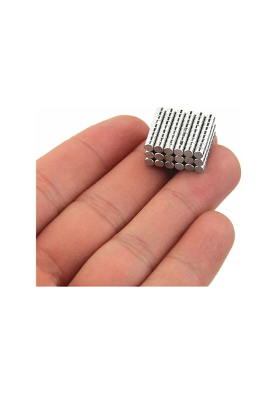 Ø3x1,5 Mm Neodyum Magnet - Yuvarlak, Güçlü 100 Adet
