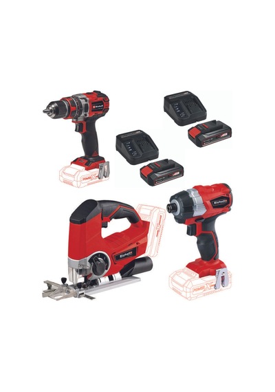 Einhell TE-CI BL Vidalama TE-CD 18/50 li-i BL TE-JS 2x2.5 Set