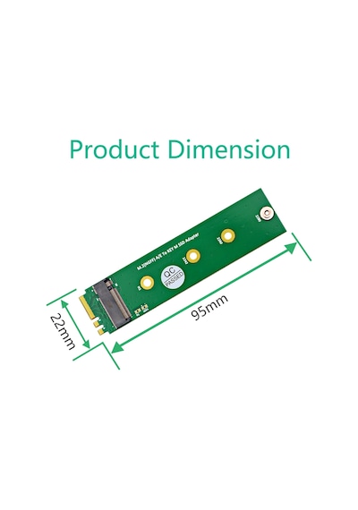 Xurunkeji M.2 Ngff A/e - Key-m Ssd Adaptör Dönüştürücü M.2 A+e - M2 Nvme Ssd Yükseltici Kart Desteği 2230 2242 2260 2280 M2 Ssd