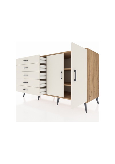 Kronos Konsol 2 Raflı 5 Çekmeceli 2 Kapaklı 176x59x99 Çam-aytaşı Aytası/aytası - Atlas Çam Kronos Konsol 2 Raflı 5 Çekmeceli 2 Kapaklı 176x59x99 Çam-aytaşı Aytası/aytası - Atlas Çam