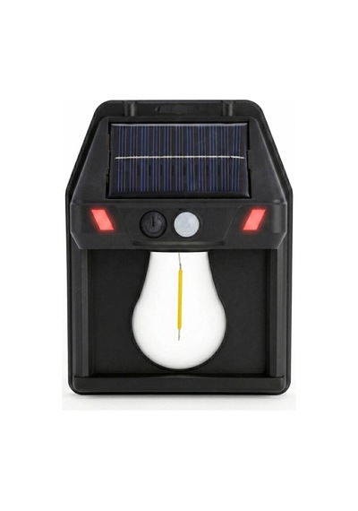 Solar Led Duvar Lambası Pt-2971 Siyah