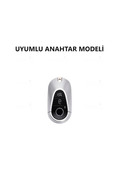 Mercedes Benz C E S Class C200 C300 W206 W223 S400 S450 S480 S500 Parlak Tpu Anahtar Kılıfı Rose
