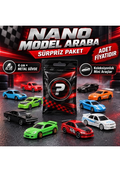 Hızlı Ve Öfkeli Nano Araçlar Paketleri