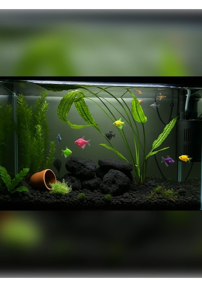 Siyah Ponza Taşı Volkanik Cüruf 25-50mm 5lt Saksı Bahçe Akvaryum Teraryum Peyzaj Ponzası 100