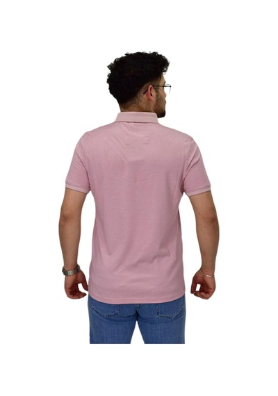 Raymons Erkek Büyük Beden Polo Yaka Merserize Tişört T3000 Bgl-st04534 Pembe