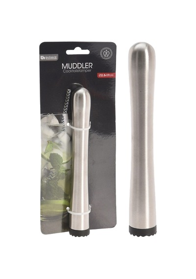 Mojito Tokmağı 17 Cm - Paslanmaz Çelik Bar Tokmağı 3'li Ekonomik Paket - 3 Adet Tarı