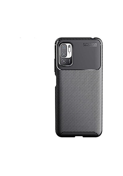 Xiaomi Poco M3 Pro İle Uyumlu Kılıf Siyah Karbon Silikon İle Uyumlu Kılıf  Esnek İnce Geliştirilmiş Dayanıklı Darbe Karşıtı Koruyucu Yeni Tasarım Xiaomi Poco M3 Pro, Siyah Sku: Zeusb09c2hyk