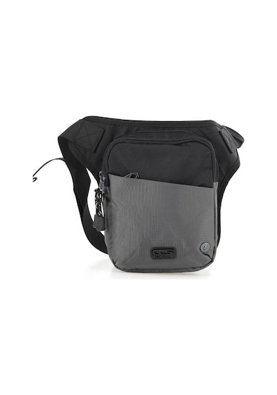 Ççs 31186 Motosiklet Bel Bacak Çanta Gri