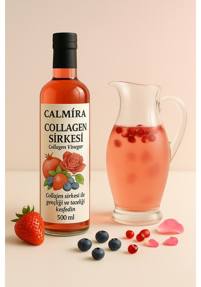 Calmira Kolajen Sirkesi 500 Ml - Collagen Sirkesi Kolajen Şurubu Katkısız Ve Doğal "tip-1 Ve Tip-3"