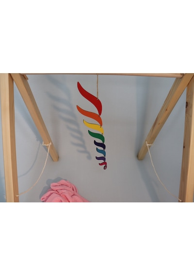 Yeni Nesil Montessori Rainbow Doğal GökkuşağıDönence Mobil