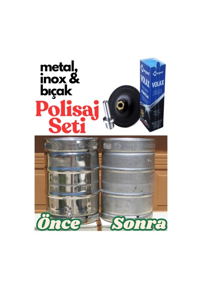 Mavi Cila Don Yağı Metal Parlatma Polisaj Seti 1 Kg + 115 Mm Polisaj Keçesi + M14 Matkap Aparatı Demir Çelik Alüminyum Bakır Parlatıcı Pasta Keçe Disk Ve Matkap Bağlantı Adaptörü Set Mavi Cila Don Yağı Metal Parlatma Polisaj Seti 1 Kg + 115 Mm Polisaj Keçesi + M14 Matkap Aparatı Demir Çelik Alüminyum Bakır Parlatıcı Pasta Keçe Disk Ve Matkap Bağlantı Adaptörü Set