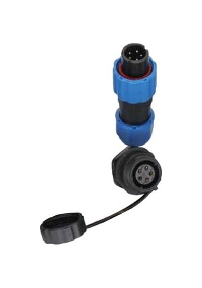 Powermaster Sd13 Tipi Su Geçirmez 5 Pin Konnektör