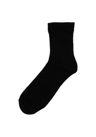 Just Socks 6'Lı Siyah Erkek Şeker Çorabı 41-44 Füme